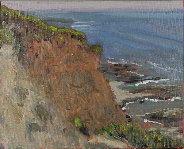 Scott’s Creek Cloudy Morning, 10 x 10, $100