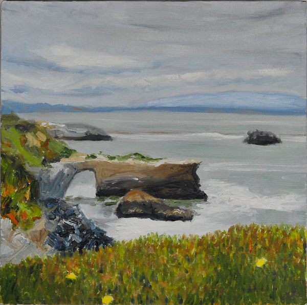 West Cliff Water Study, 10 x 10, $150